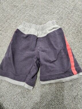 Kids Athletic Shorts with Red Stripe 24 Mth Mish Boys